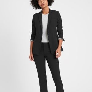 Banana Republic Long & Lean Black Blazer